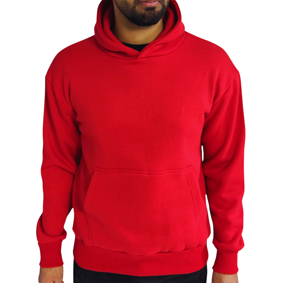 Blanco Hoodie Heavy Kwaliteit - Donkerblauw - rood Blanco Hoodie Heavy Kwaliteit - Donkerblauw - rood